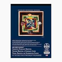 Bee Paper Company BEE-1172T20-1924 Smooth Bristol 2-Ply Smooth Bristol Paper Pad, 19"-by-24