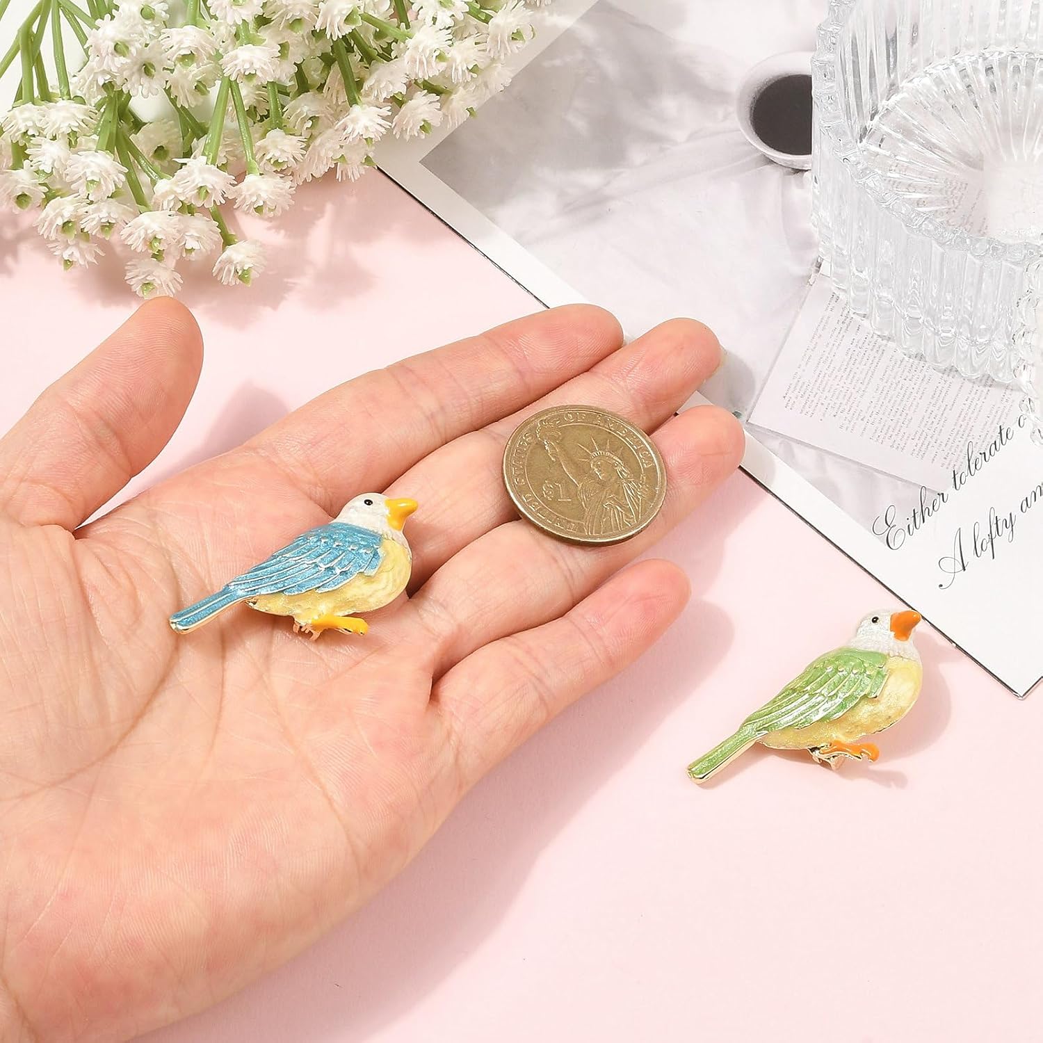 Mixed Shapes Alloy Lapel Pins Adorable Enamel Brooches for Suit Scarf Clothes Backpacks Hats Bags Jackets Decor image 4
