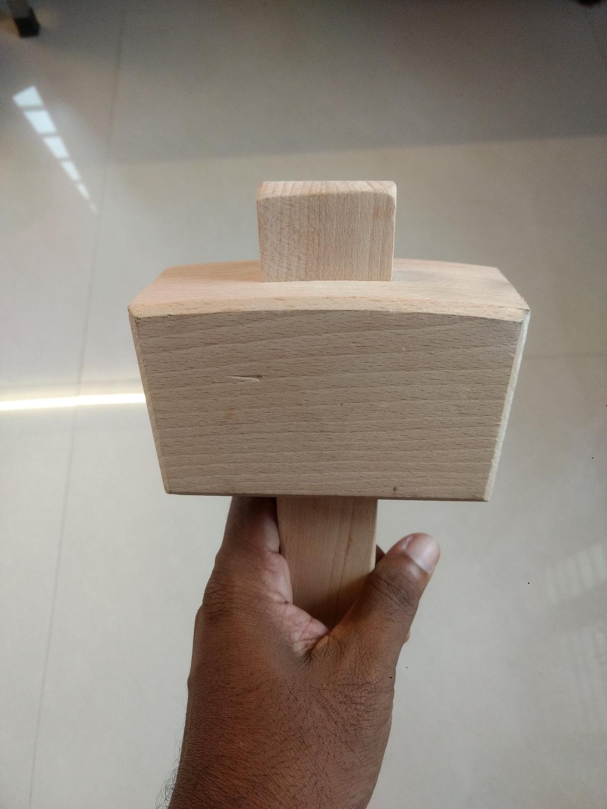 Python Wood Carpenters Mallet Hammer 4.5