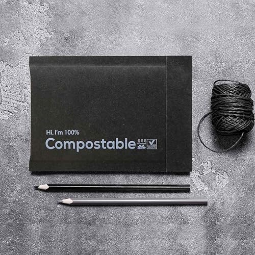 Miniatura 5 de Sobres de burbujas 100 % biodegradables de 6 x 10, 25 sobres de papel kraft morado #0 compostables acolchados sobres sobres sobres bolsas ecológicas