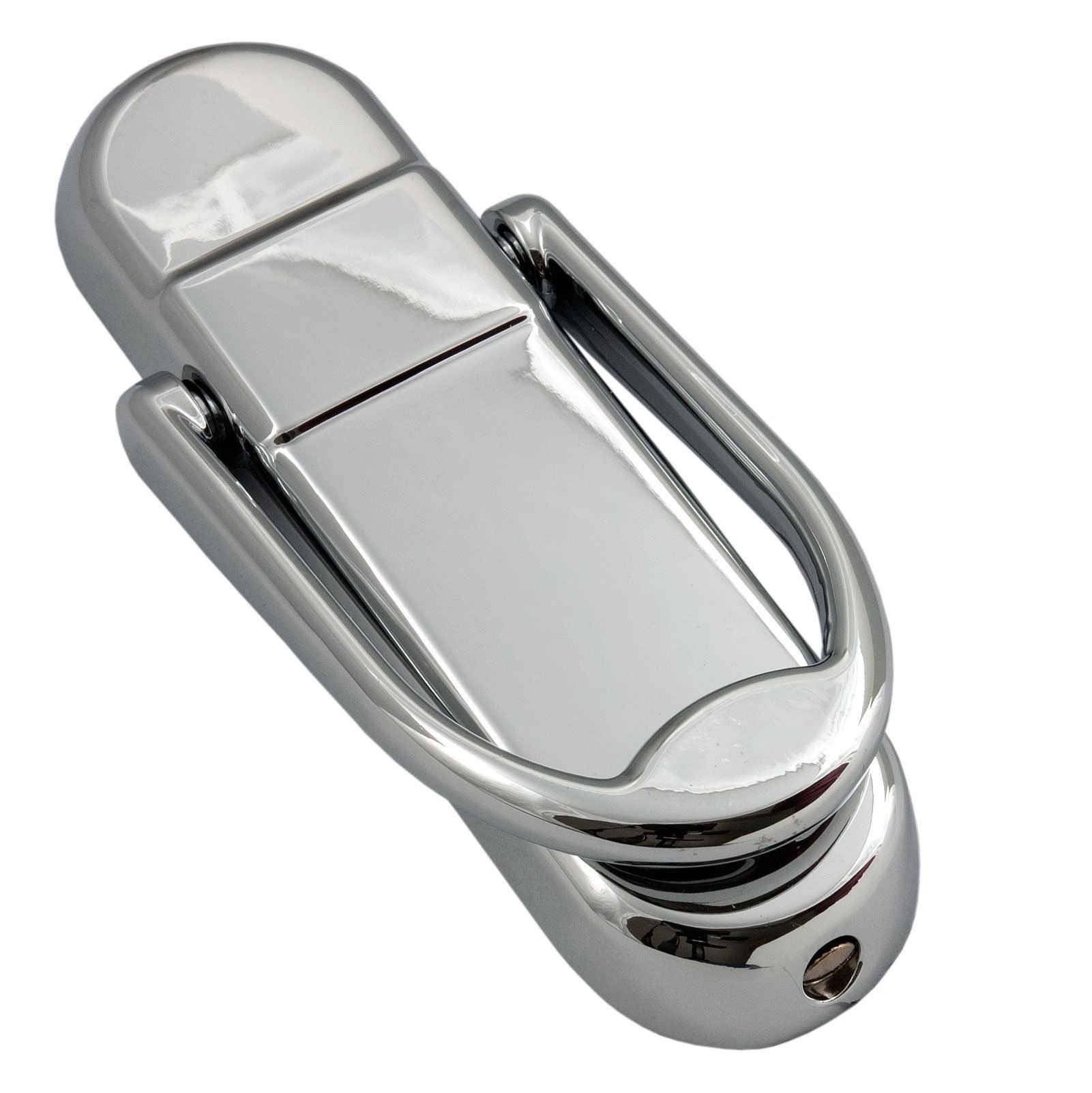 Avocet Affinity Door Knocker Contemporary Style For All Door Types (Without Viewer, Chrome)