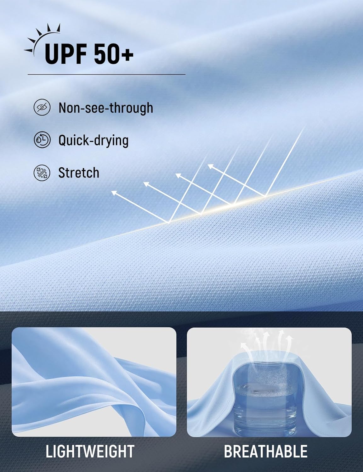 baleaf Women Running Sleeveless Tops Athletic Tank Tops Workout Open Back UPF 50+ Tennis Gym Loose Fit Lightweight - Image 5