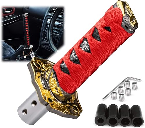 Vista 33 de EZAUTOWRAP Espada Samurai 5.9 pulgadas., 15cm, Rojo blanco Blanco rojo