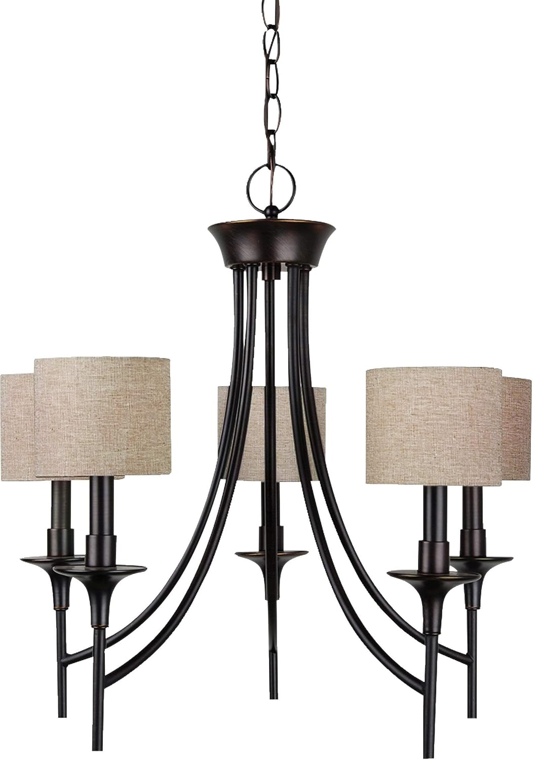 Sea Gull Lighting 31942-710 5-Light Stirling Chandelier