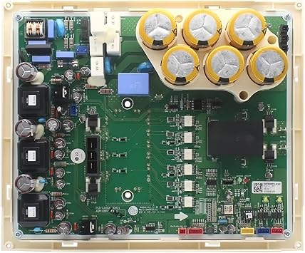 Inverter PCB Assembly EBR73830801 EAX64330401 Air Conditioner Outdoor Inverter Printed Circuit Board, Compatible for LGEBR73830801 Used