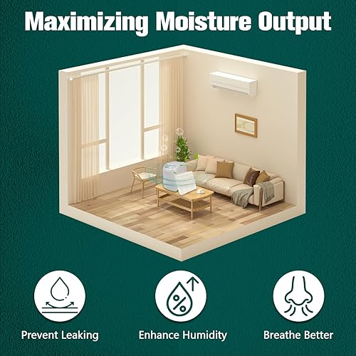 Miniatura 5 de ROMON Humidificador 1043 Super Filter Wick Reemplazo para Essick Air AIRCARE 821000 826000 826800 831000 EP9500 EP9700 EP9R500 EP9R800 y Bemis Space