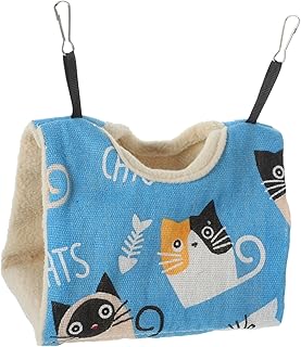 NUSITOU Ninho Casa Periquitos Triângulo Rede Rede Cama De Pássaro Gaiola Para Animais De Estimação Cama De Dormir Pássaro Rede Quente Algodão Cauda Longa Ninho De Papagaio Ninho De