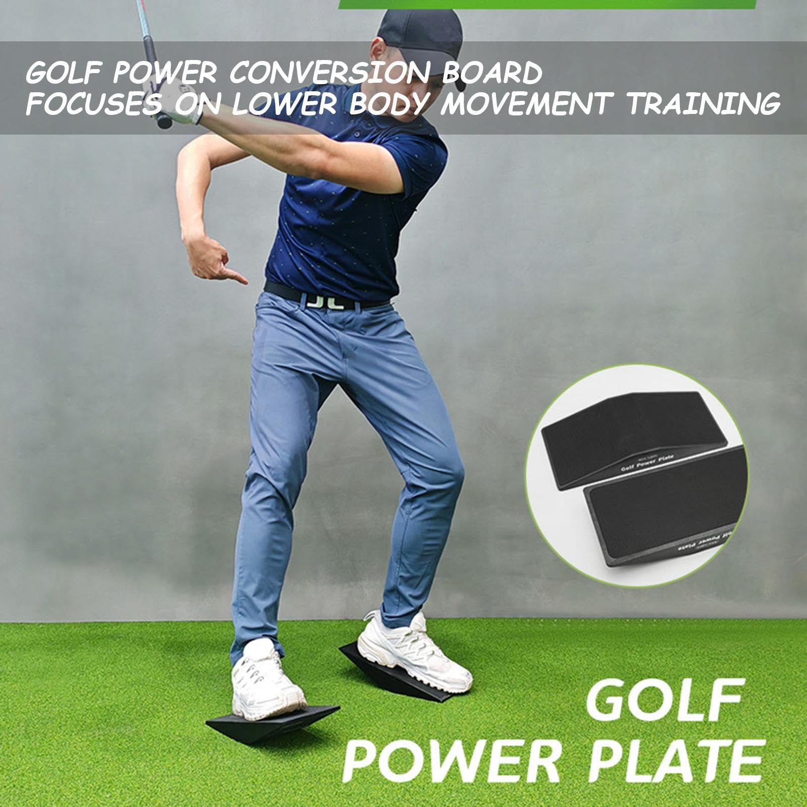 Golf Trainer Schwunghilfe und Übungsgerät Balance Plate Für Putts Und | Druckbrett für den Schwung für Outdoor Kurse Turniere Sport Schulen