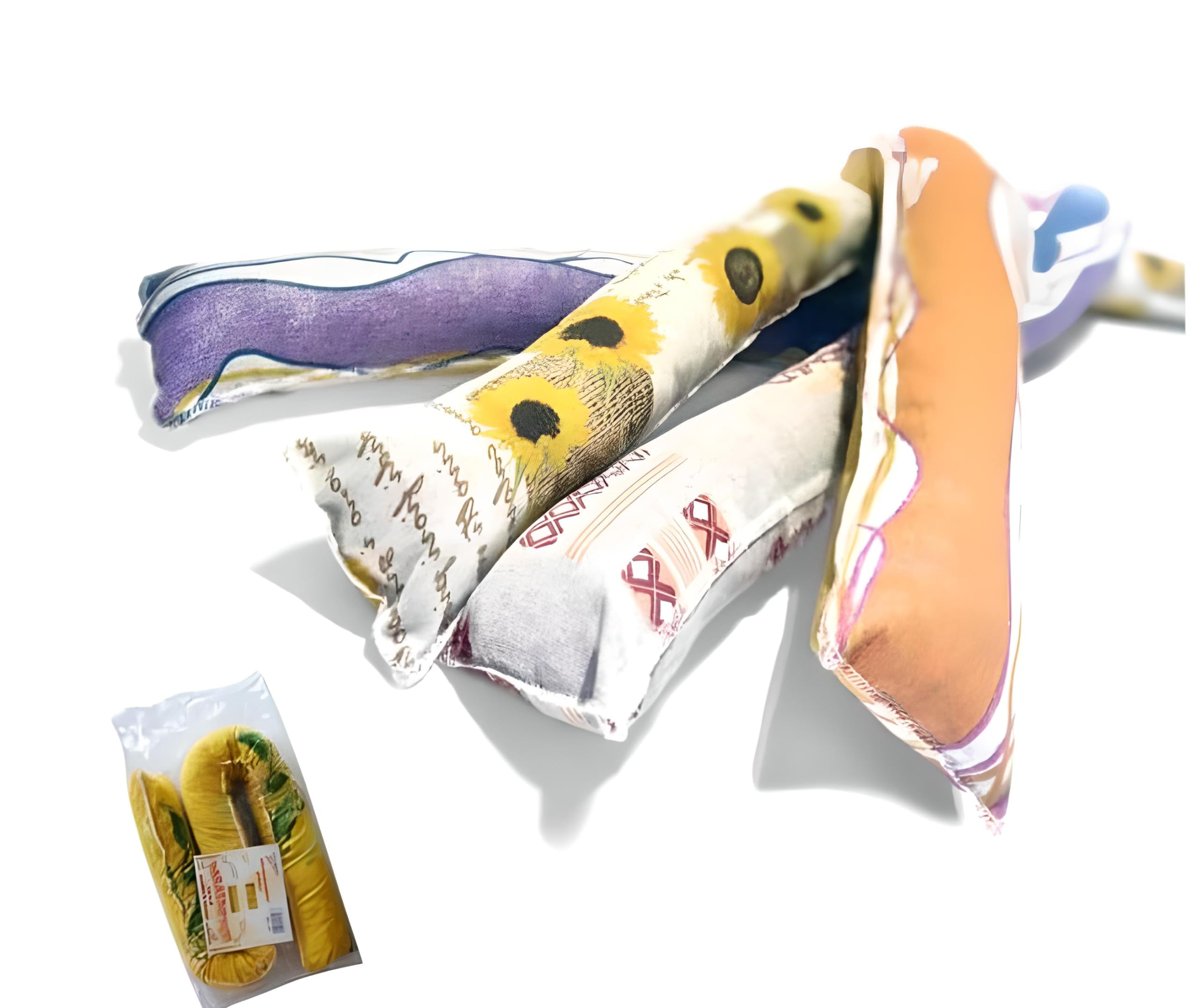 Burlete de tela para corrientes de aire, de algodón, 120 cm, burlete de algodón, 1 unidad, colores surtidos, fabricado en Italia