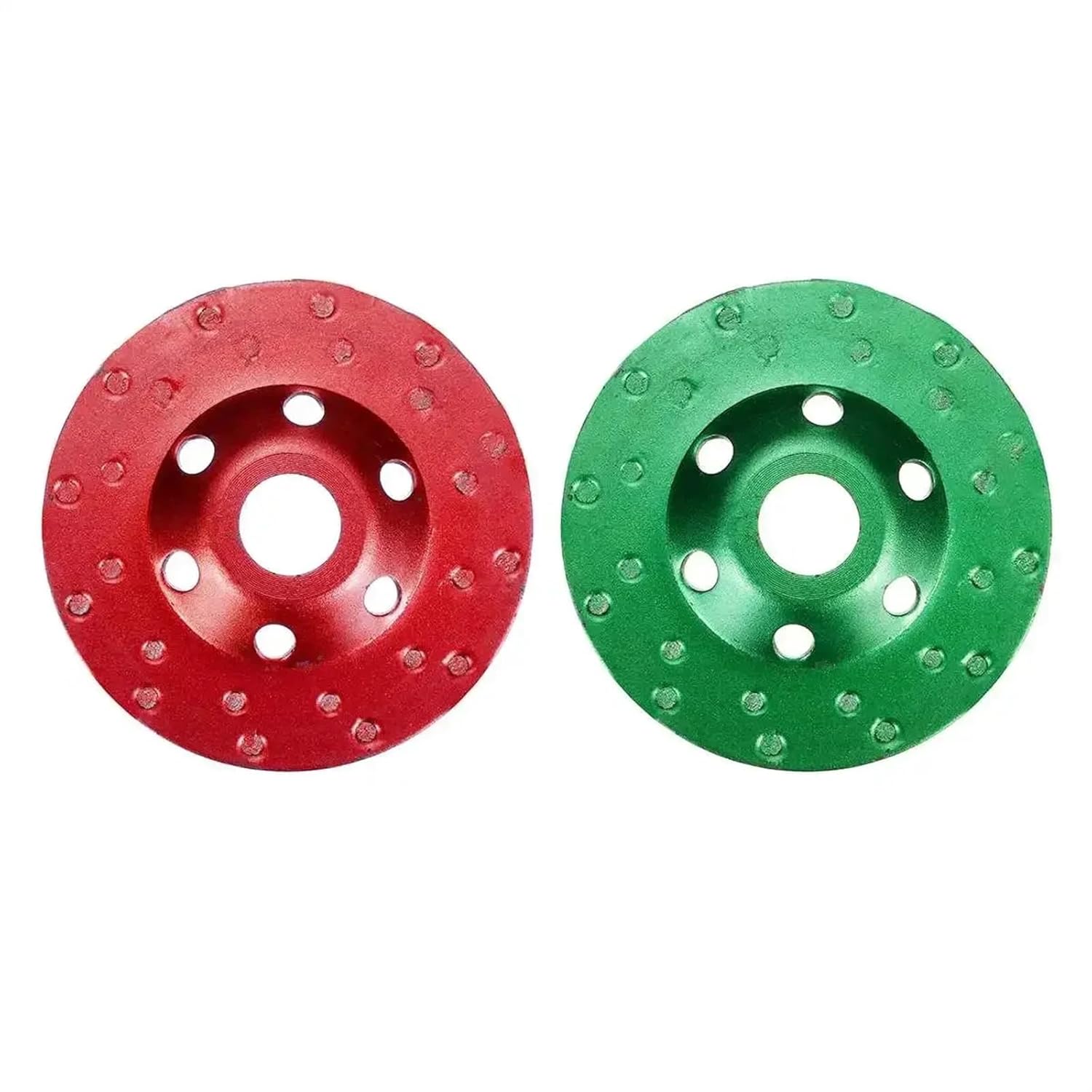 100mm/4 Inch Diamond Grinding Wheel Disc Bowl Shape 1pcs(Green)