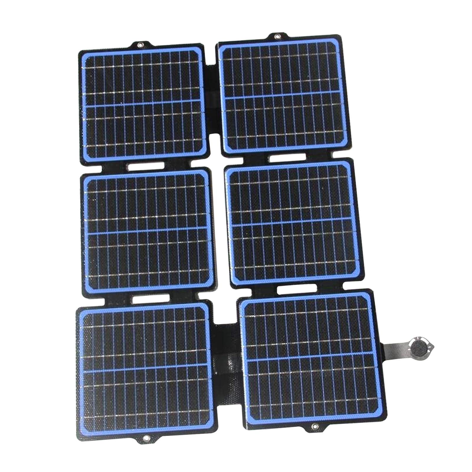 Ipx6 Waterproof Solar Charger 30W 5V/12V Charging Panels Camera Laptop-image-42