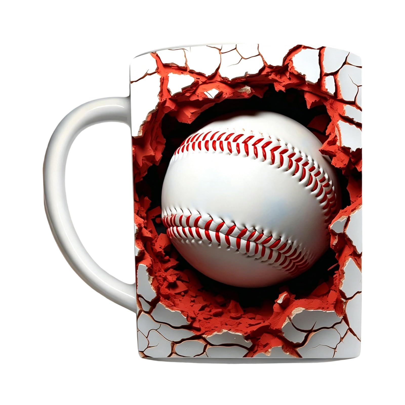 Xinsheinelry Beverage Cup Coffee Drinking Mug with Comfortable Grip Easy to Clean and Dishwasher Safe Drinkware Sport Earthenware Cup
