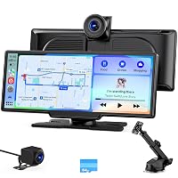 Avylet Schermo per auto 9.26 pollici,Wireless Carplay e Android Auto