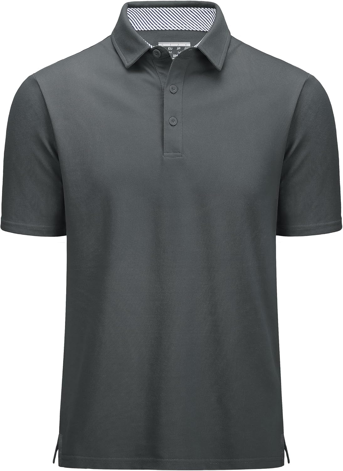 MAGCOMSEN Poloshirt Herren Kurzarm Casual Polo T-Shirt Atmungsaktiv Golf Shirt Einfarbig Knopfleiste Polohemd