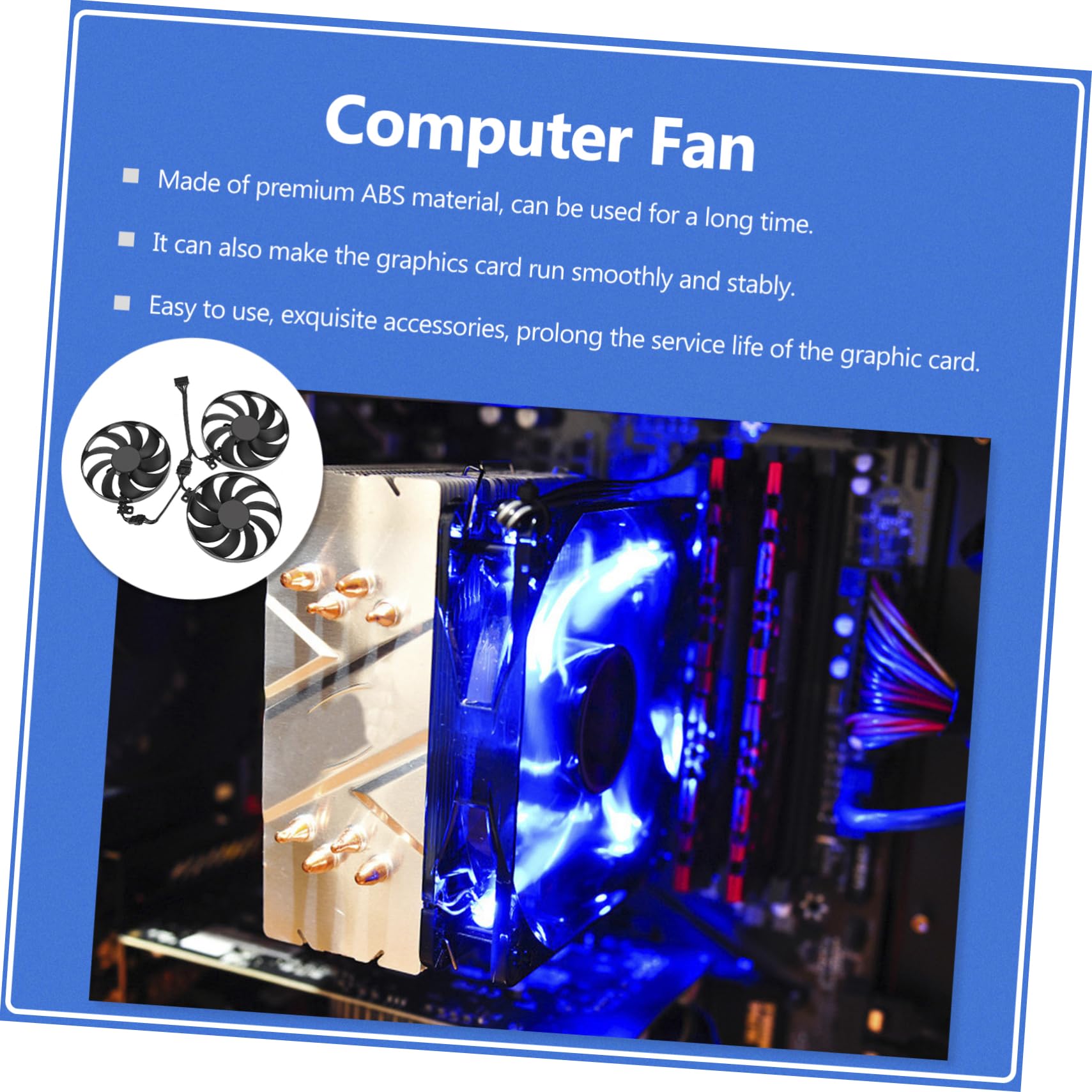 Mipcase Dissipatore Gpu Ad Aria Per Computer Compatibile Cfud Di Raffreddamento Resistent Corrosione Deformazione Della Pasta Termica Per Dissipare Rapidamente Calore