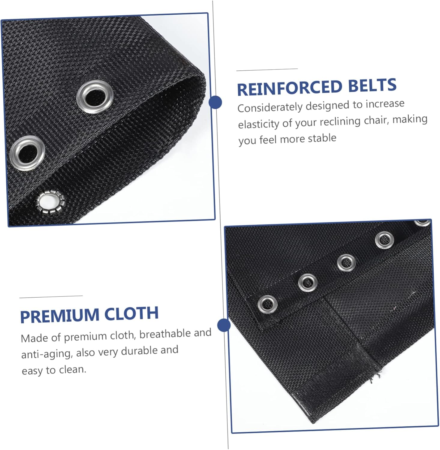 KICHOUSE Chair Replacement Cloth Recliner Repair Tool Folding Recliner Cloth Patio Chaise Lounge Chairs Decorative Outdoor Fabric