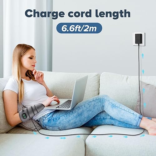 Miniatura 8 de Almohadilla térmica versátil para aliviar el dolor, calefacción de muñeca, envoltura de calentamiento de codo, almohadilla térmica para brazos,