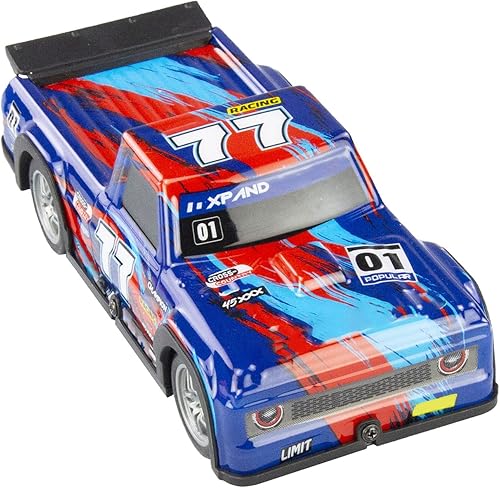 Miniatura 3 de GoolRC Coches de control remoto a escala 122, auto de deriva RC 4WD, auto de carreras deportivo eléctrico de 2.4 GHz para niños y niñas (P223 azul)