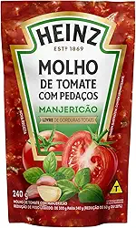 Heinz Molho de Tomate Manjericão, 240g