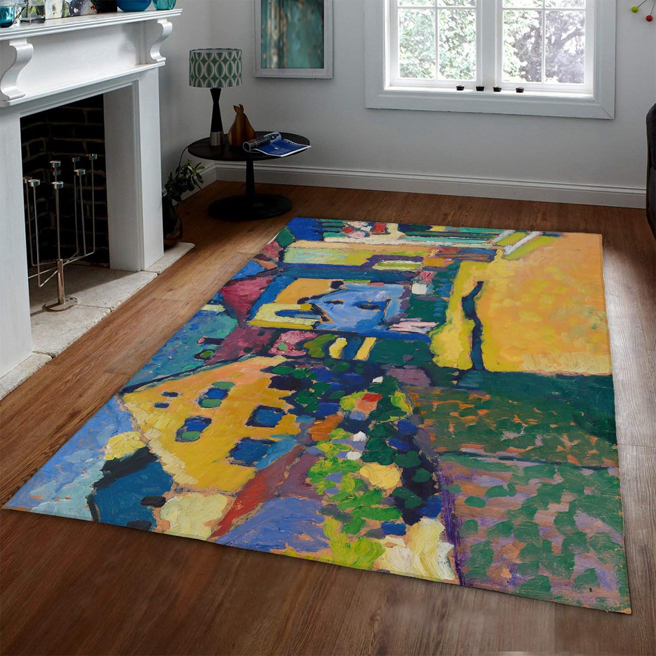 Tapis lavables en machine 160x230cm antidérapant contre les taches
