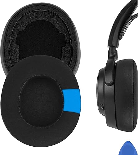 Geekria Almohadillas deportivas de repuesto de gel refrigerante compatibles con SteelSeries Arctis Nova Pro Auriculares inalámbricos (no compatibles