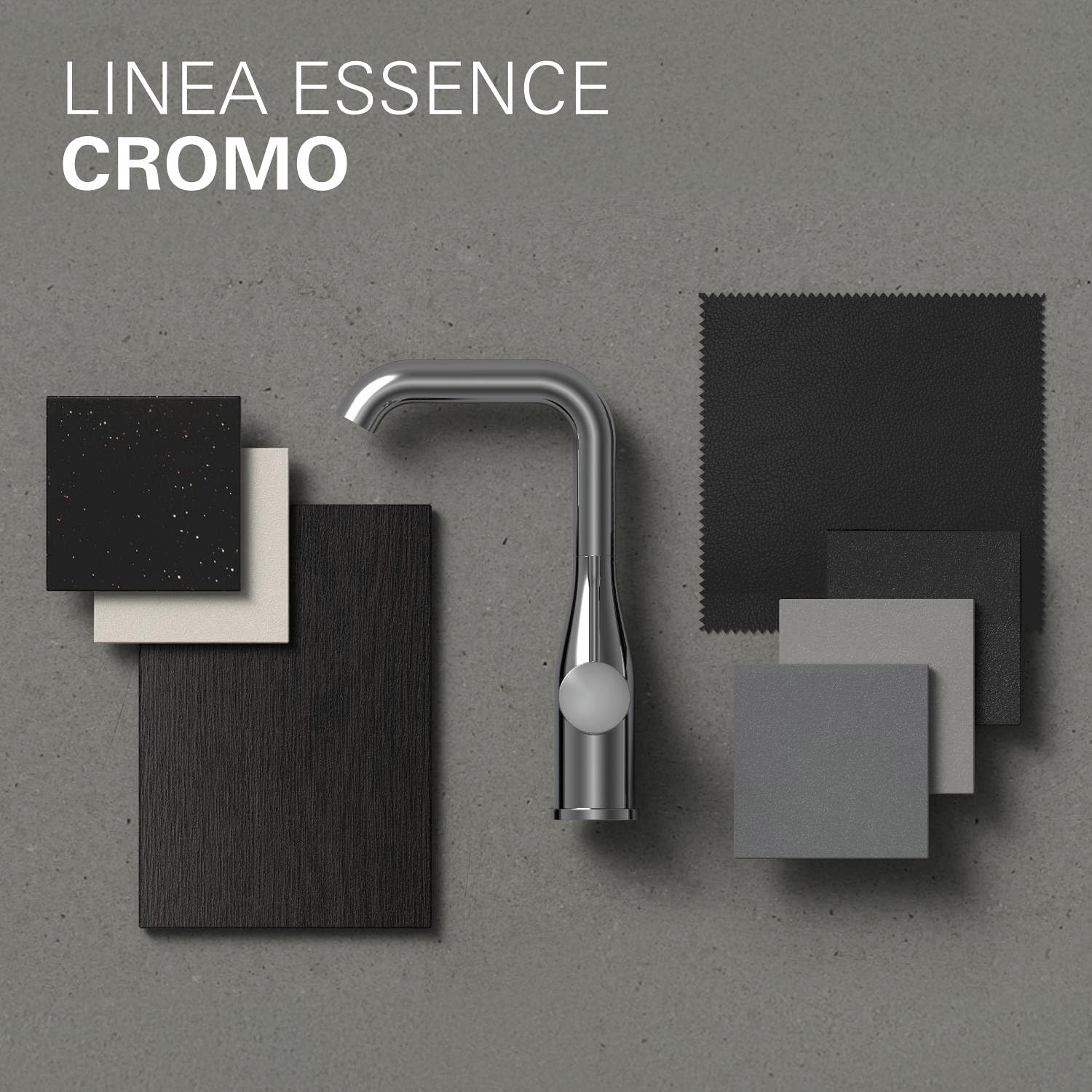 GROHE Essence Miscelatore Bidet con Set Scarico Pop-Up Cromo 32935001