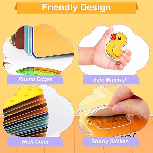 Miniatura 11 de Juguetes para niños pequeños de 3 a 5 años, regalos para niñas y niños, libros Montessori para niños pequeños, juguetes sensoriales para niños