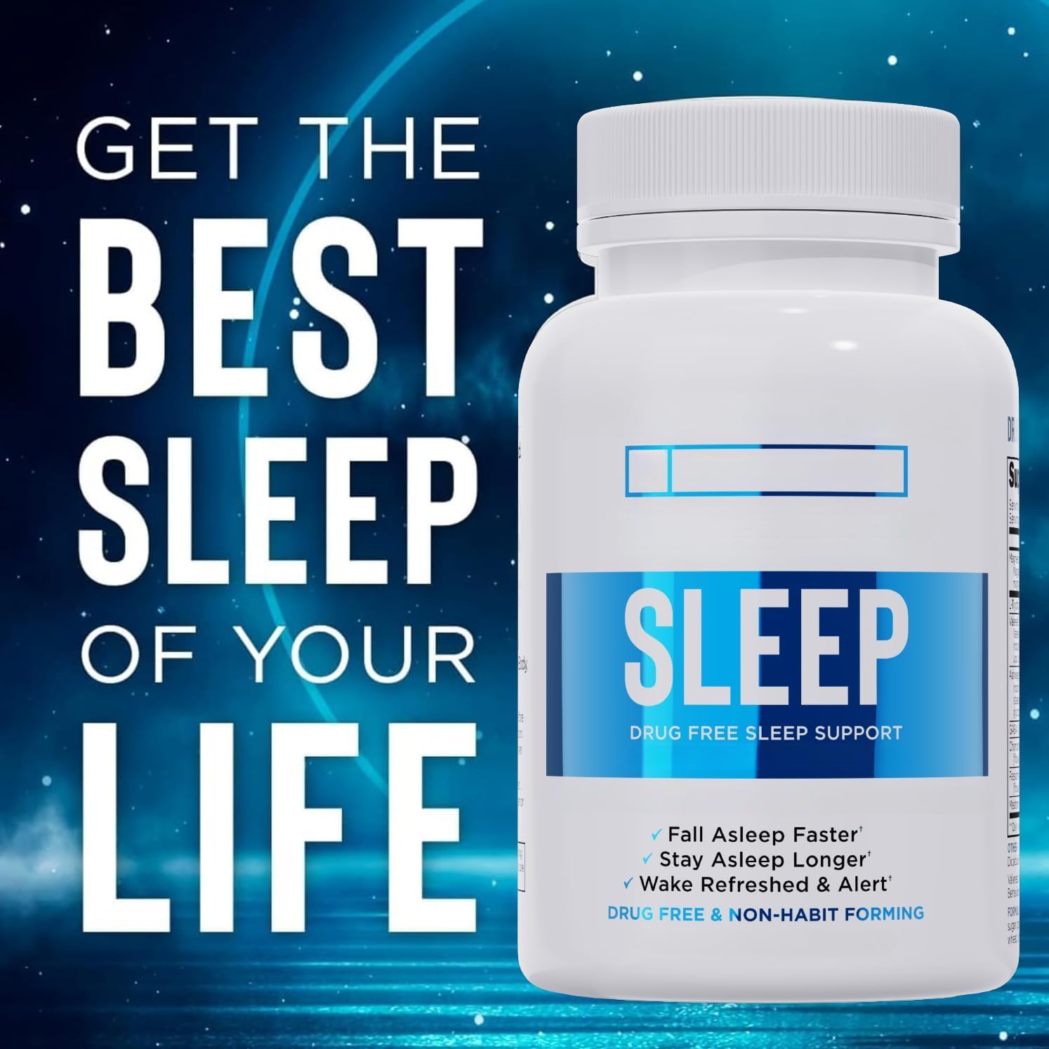 Aide au sommeil pour adultes – Soutien au sommeil nocturne de haute qualité