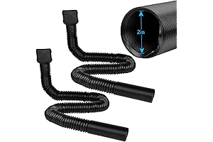 2" Small Size Gutter Extenders for House Flexible Long 8.5 ft