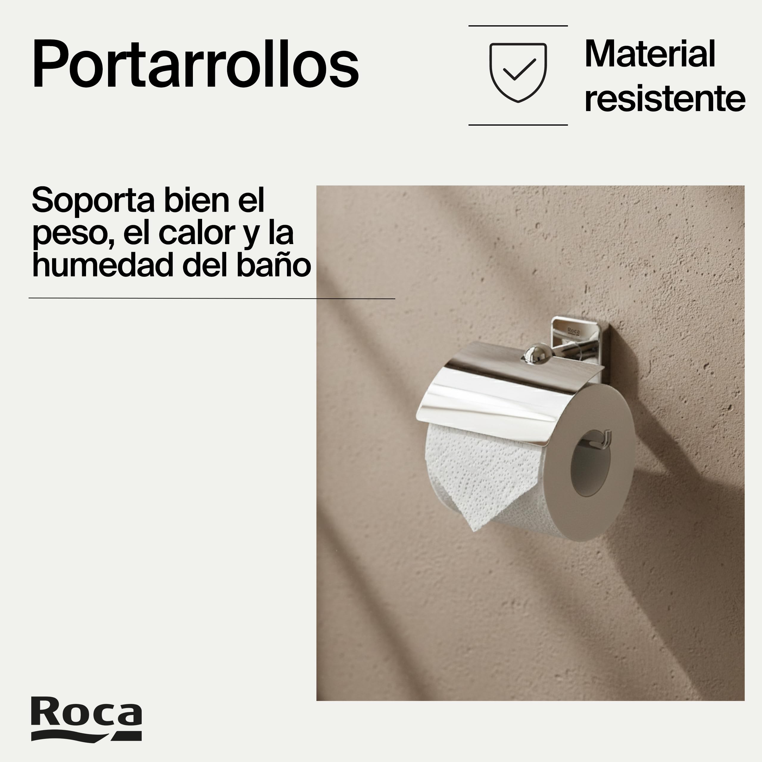 Roca,Victoria,Portarrollo con tapa (Posibilidad de instalación mediante tornillería o adhesivo),A816662001
