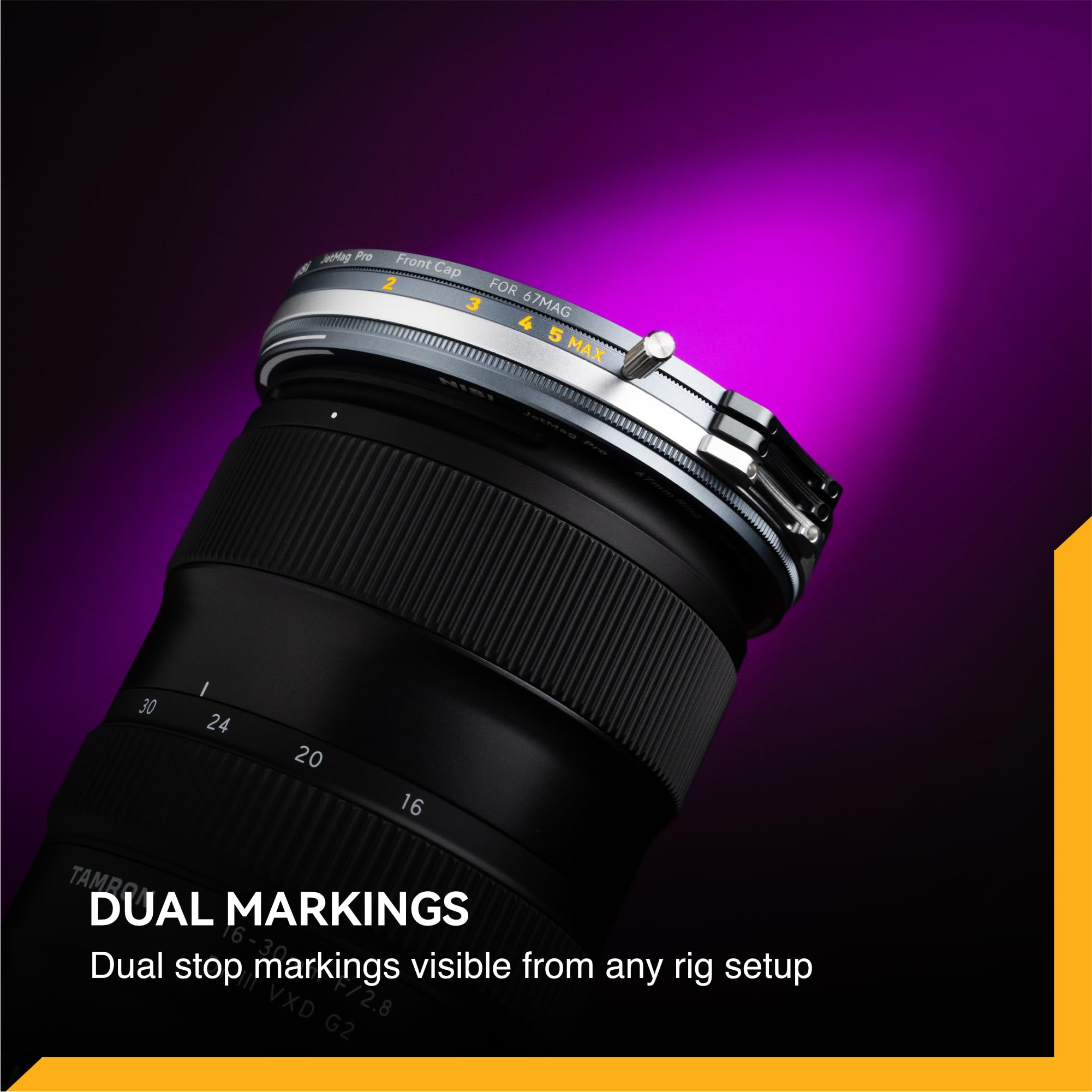 NiSi Kit de Filtro JetMag Pro 67MAG VND Magnético 1–9 Pasos True Color | Incluye ND0,3-ND1,5 ND Variable, FS ND16(1,2), Black Mist 1/8, Anillos Adaptadores 52mm, 55mm, 58mm, 62mm, 67mm