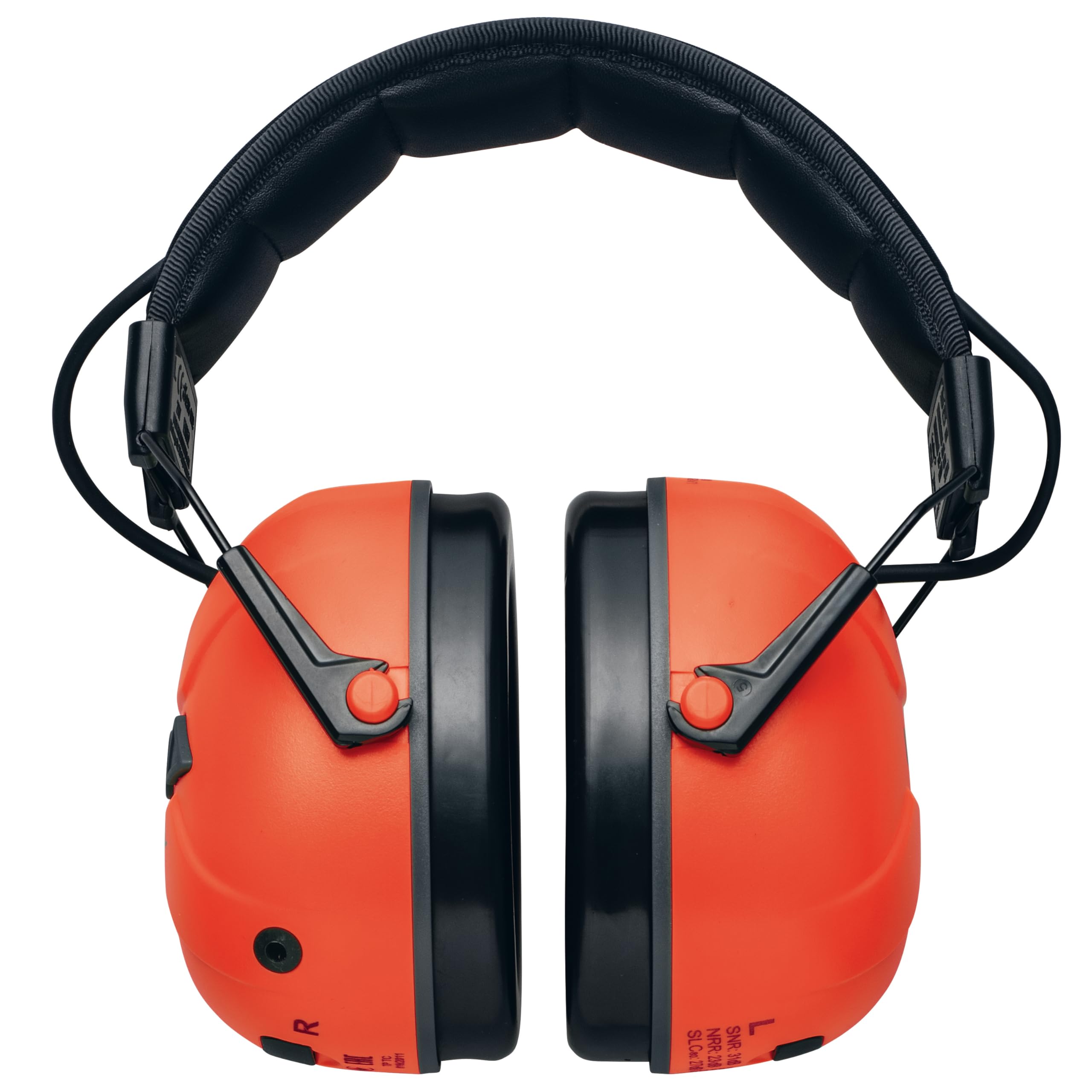 Uvex AXess RAL - Protección auditiva EN 352 - Cápsula de protección auditiva activa con refuerzo de ruido ambiental, limitador de nivel de sonido, SNR 31 dB e IP54, protección contra el agua y el
