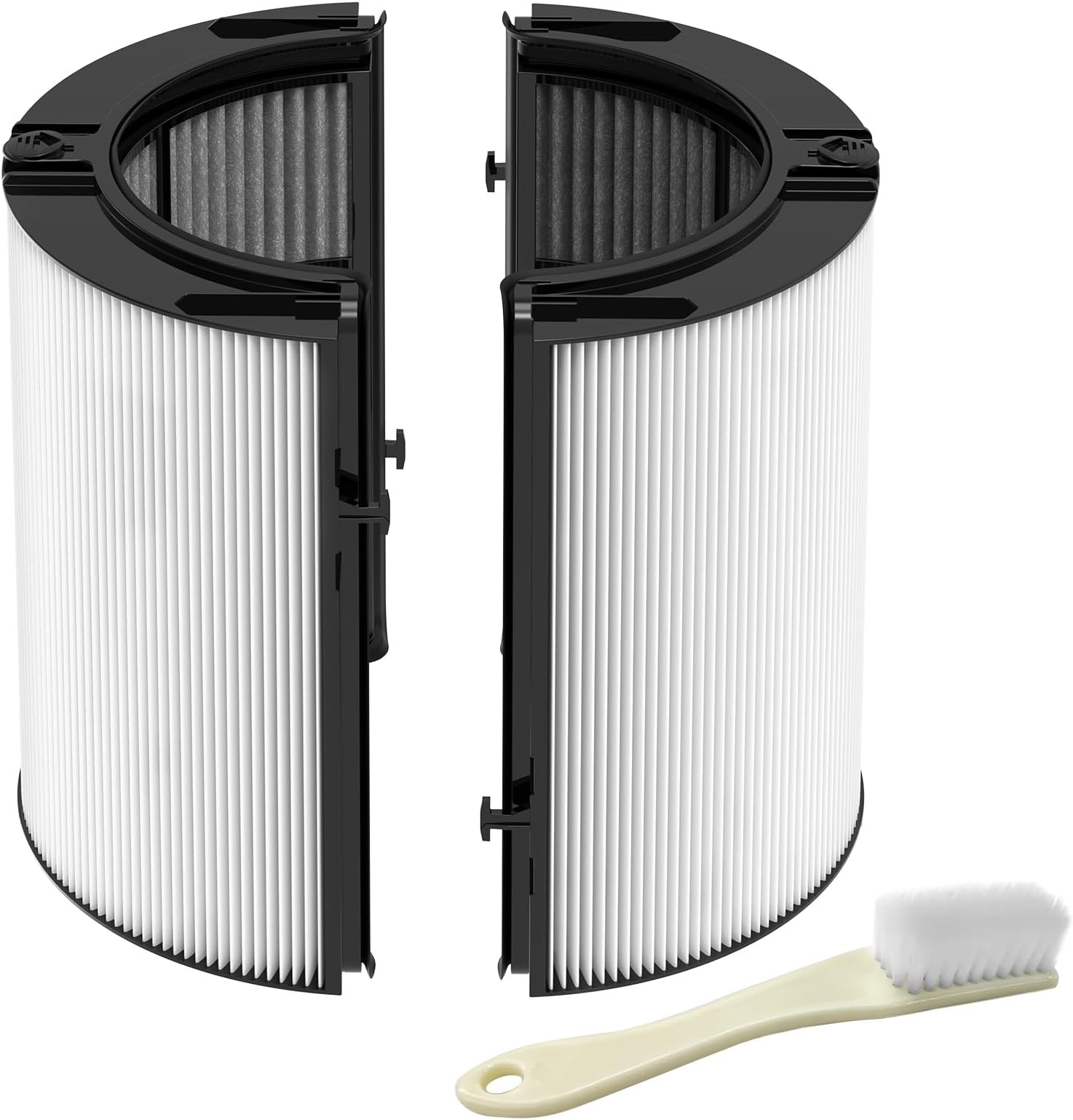 360° Combi 2 in 1 HEPA Carbon Replacement Filter Compatible with Dyson HP04 TP04 DP04 PH04 HP09 TP09 HP07 TP07 PH03 PH02 PH01 HP06 TP06, H13 True HEPA Replacement Filter