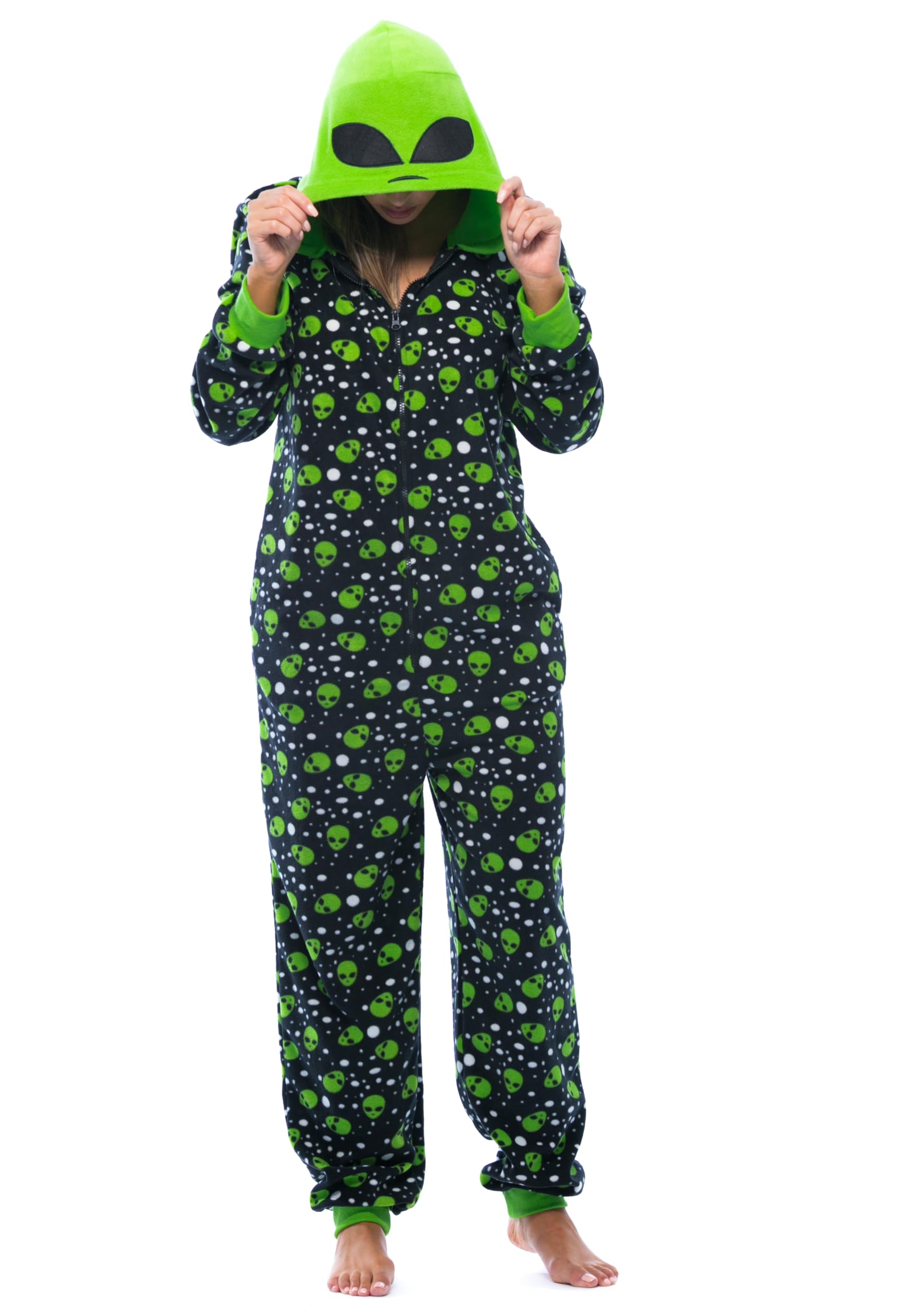 Just Love Alien Adult Onesie