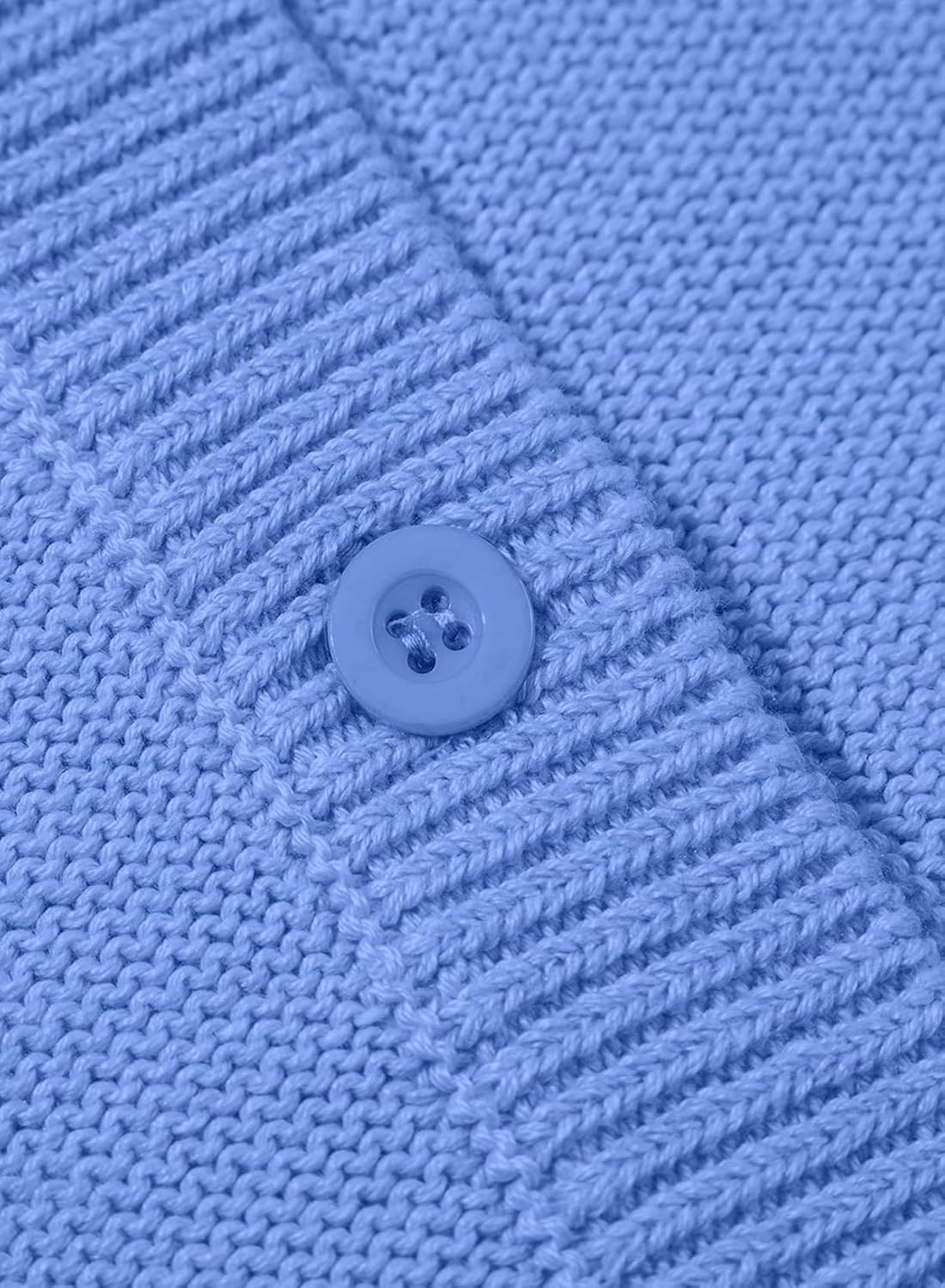 Dokotoo Womens Cardigans Lightweight Summer Short Sleeve Cardigan Casual Button Down Solid Open Front Sweaters Tops - Image 5