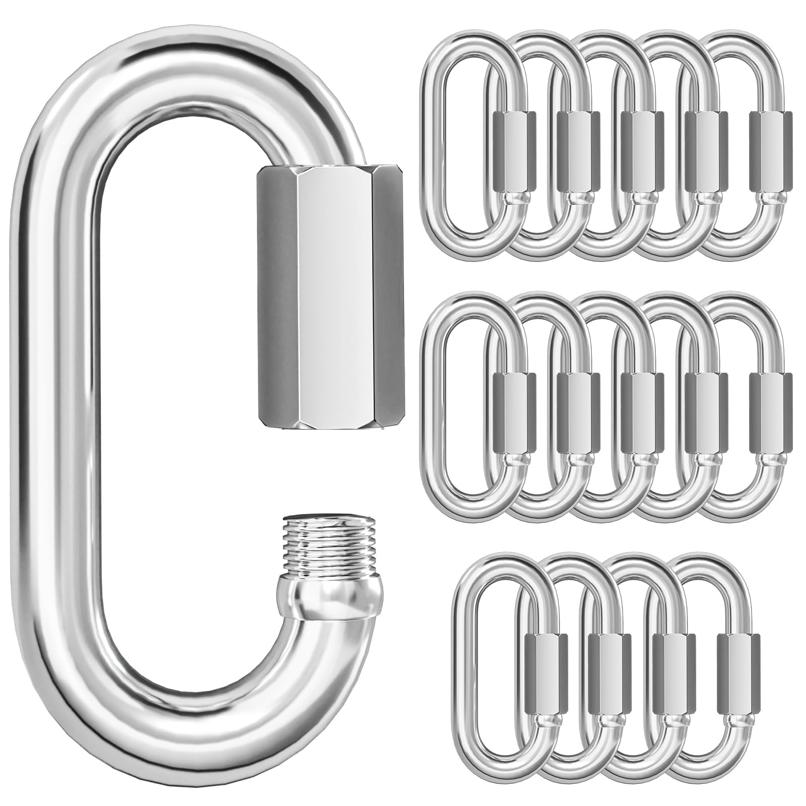 Stainless Steel Chain Connectors - 875LB Capacity -10