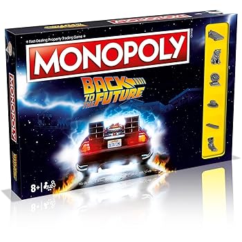 Winning Moves Back to the Future Monopoly Board Game