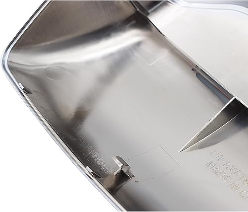 Miniatura 6 de Cubiertas cromadas para espejo de capó para Kenworth T680 Peterbilt 579/587, lado del conductor y del pasajero (un par)