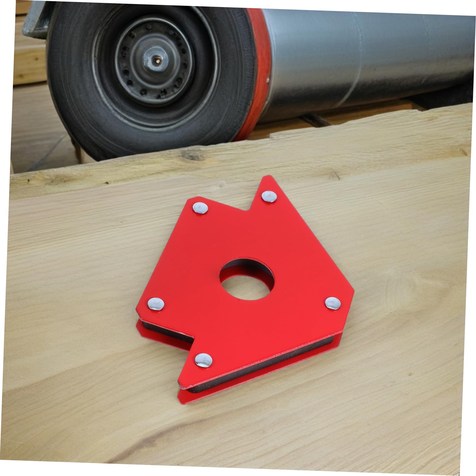 Morsetti Magnetici per Saldatura 2 Pezzi 22kg Rosso