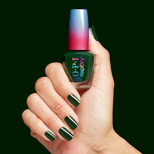 Miniatura 7 de OPI RapiDry, esmalte de uñas de secado rápido  Tonos de invierno opacos, crema y brillantes  A prueba de manchas y secado rápido en 60 segundos