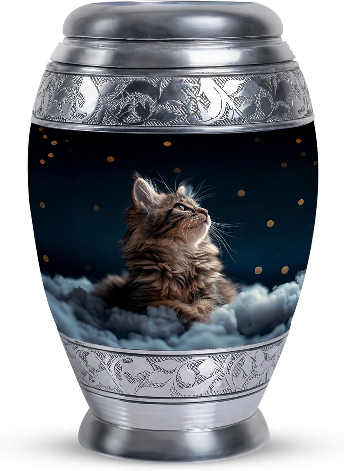Stargazer's Pet Urn Cat Urns for Ashes - Keepsake Urn - 4 Keepsake Urns - Urn for Ashes for Men - Cremation Container - Burial Urns for Cremated Remains (Size - 3inch,1pcs)