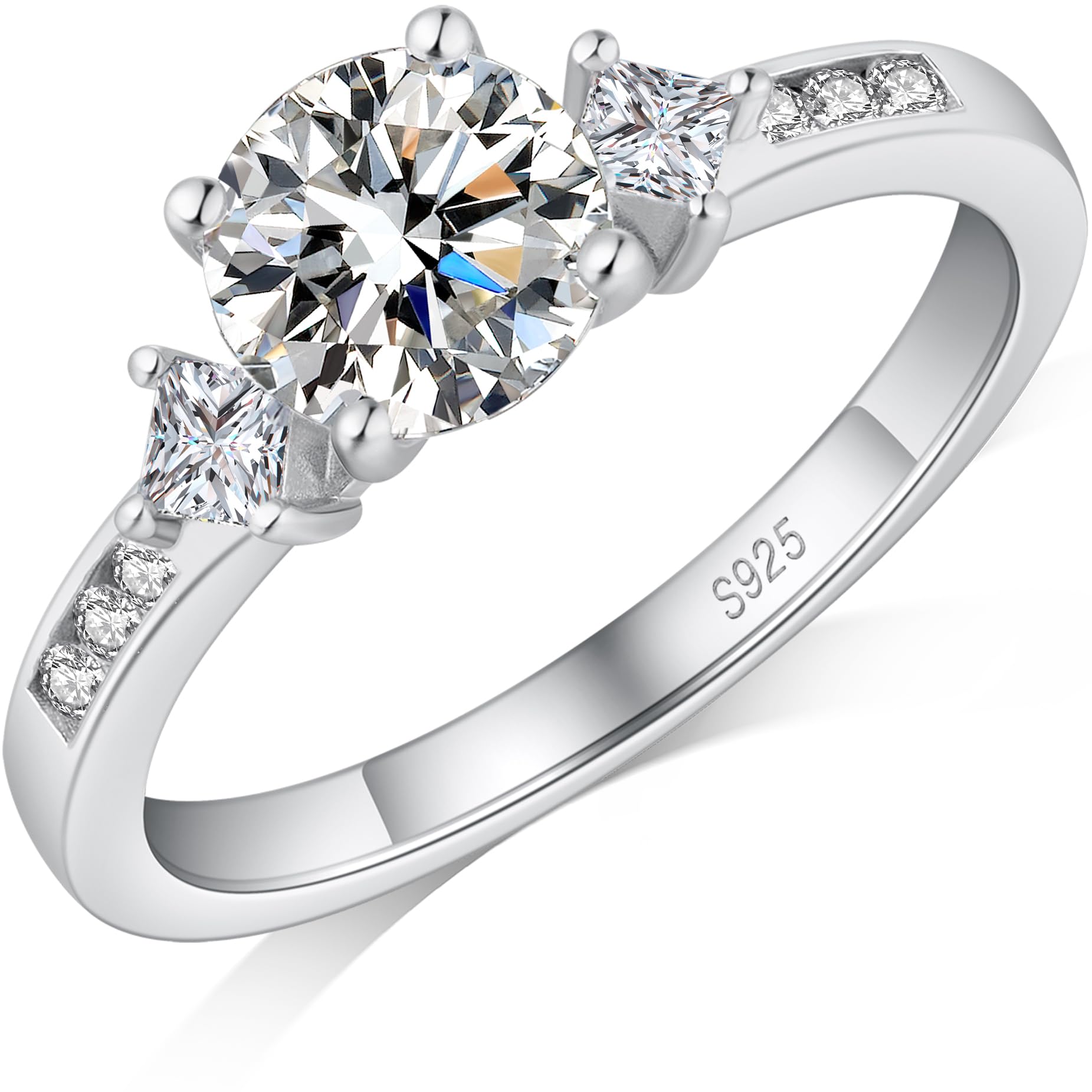 Ohrstecker Silber 925 Herren Ohrringe Diamant Männer Ohrring