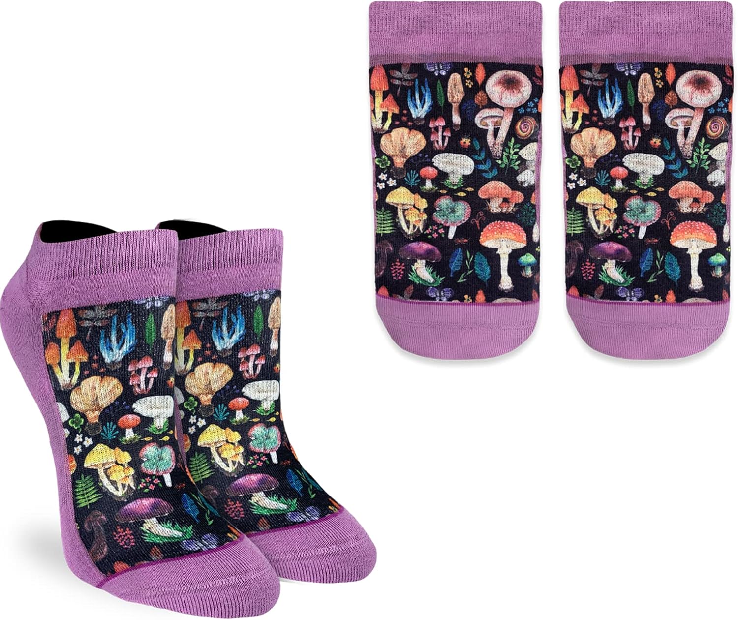 Good Luck Sock Women's Mushrooms Ankle Socks, Adult - Image 2