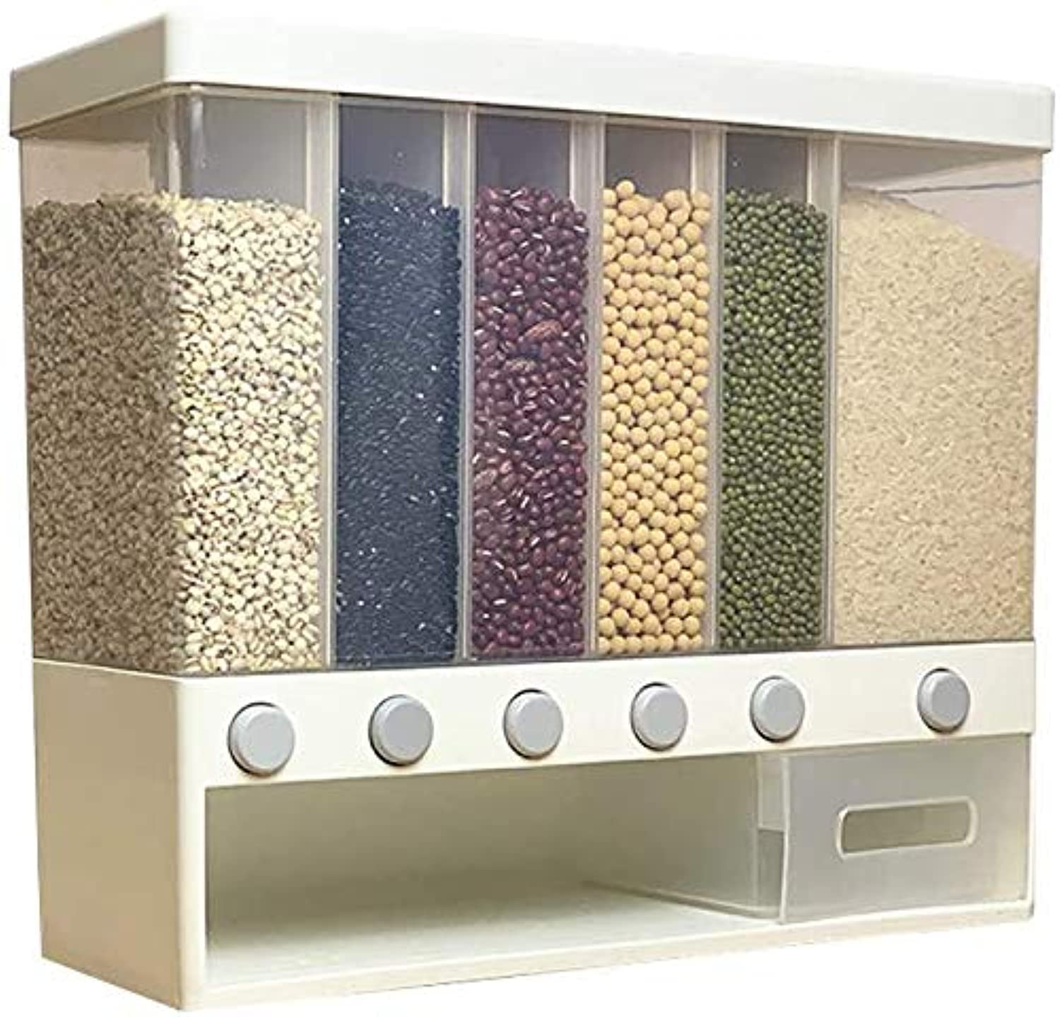 Wall-Mounted Grains Food Dispenser