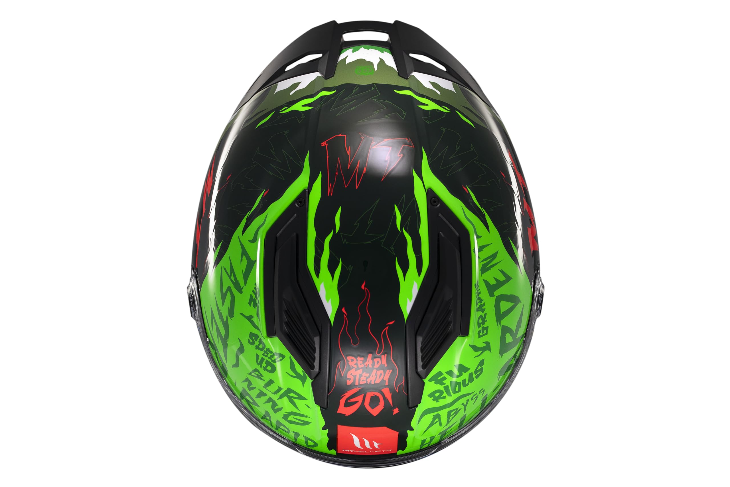 MT Helmets Stinger 2 – Casco Moto Integral Deportivo con Pantalla Antivaho Compatible con Pinlock, Visor Solar Full Vision, Interior Lavable y Calota HIRP | Homologado ECE 22.06 & DOT