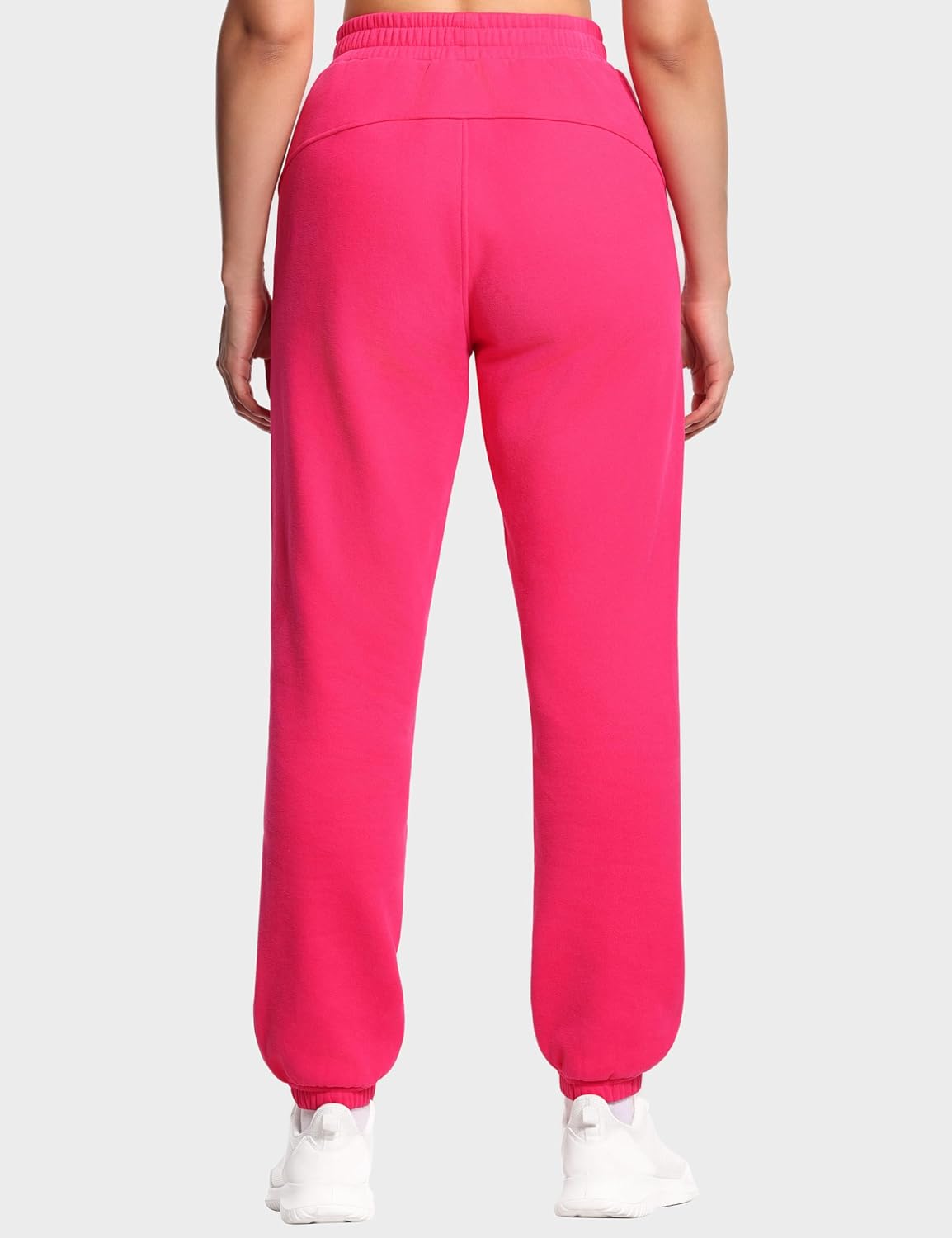 THE GYM PEOPLE Women's Fleece Sweatpants Warm Workout Joggers Pants with Pockets - Image 2