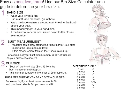 Miniatura 4 de Bali Women's Underwire Bra, Lace 'N Smooth, Lace Full-Coverage Bra with Stay-in-Place Straps