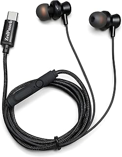 ZedPunch Type C Wired in-Ear Earphones with Mic | 10mm Dynamic Driver | Button Control | Magnetic Gaming Earbuds | HD Call... Price In India