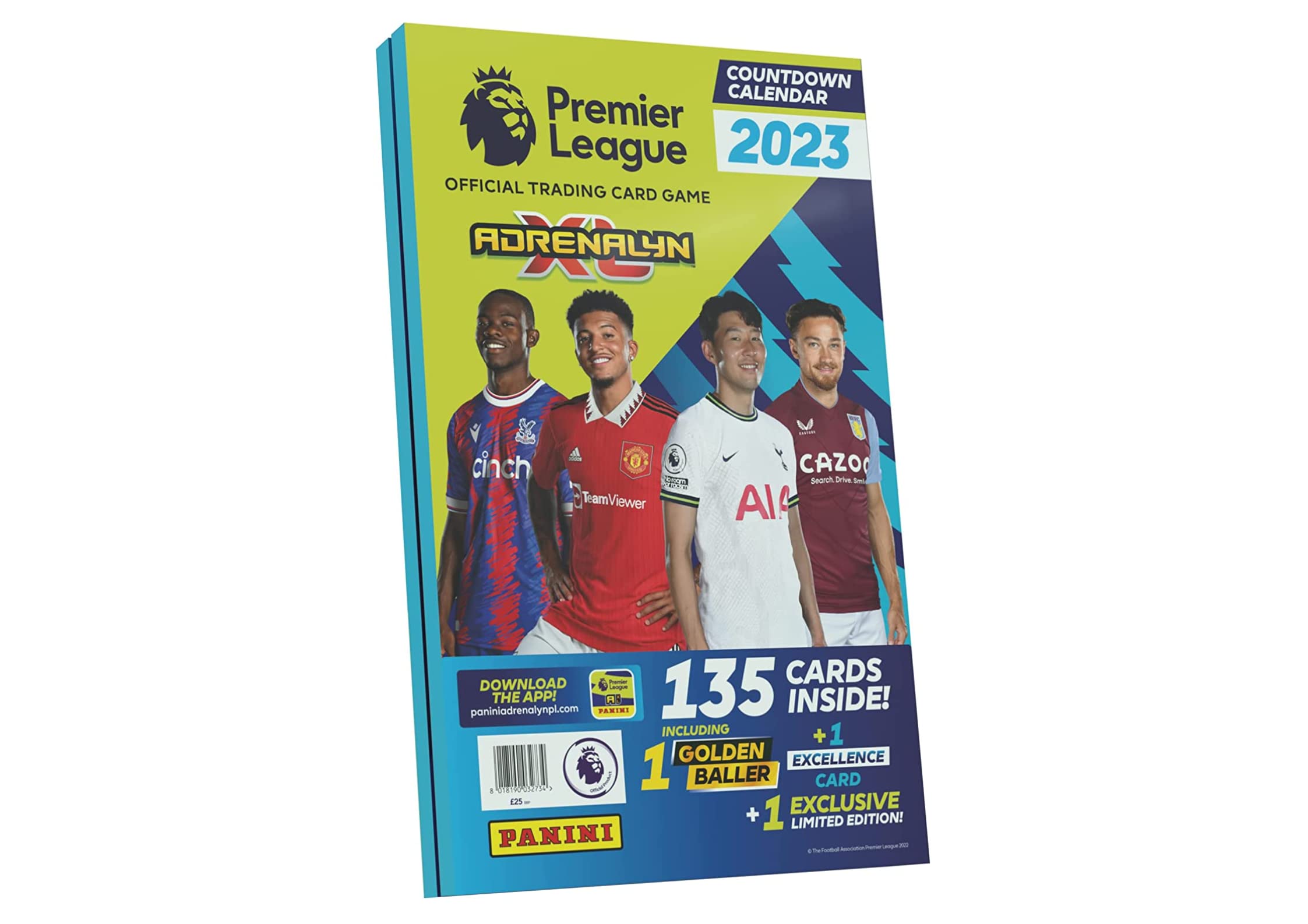 Football Cards Advent Calendar 2022 - Panini Premier League Football  2022/2023 Countdown Calendar Adrenalyn Xl Trading Card Collection With 1x  Free Starter Pack Card - Football Gifts For Boys Men: Buy Online