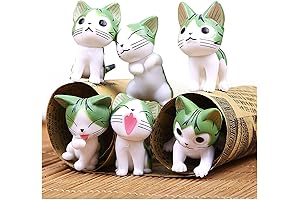 Adorable Miniature Feline Figurines: A Delightful Collection for Cat Lovers and Enthusiasts